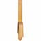 Ekena Millwork Bellingham Rough Sawn Timber Gable Bracket, Western Red Cedar, 48"W x 18"H x 2"D x 4"F, 9/12 Pitch GBW048X18X0204BEL00RWR - alternate 3